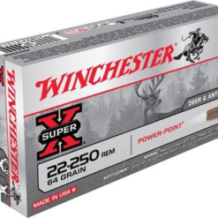 winchester varmint x .22-250 remington pt 64 grains