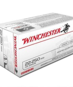 winchester usa .22-250 rem 45 grain